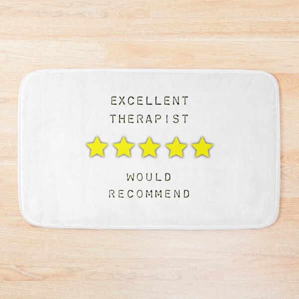 Item preview, Excellent therapist, would recommend  designed and sold by Tamm-art.