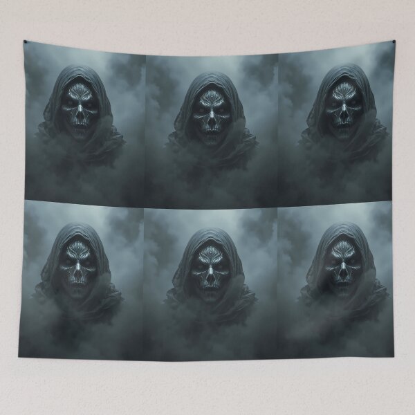 Item preview, Skull Art Diverse Artistic Expressions Cosmic Wars Fantasy designed and sold by ART ATTACK ZONE.