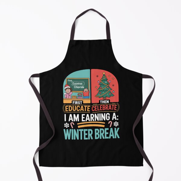 Item preview, Winter Break Funny Teacher School designed and sold by georgiaarsnal.
