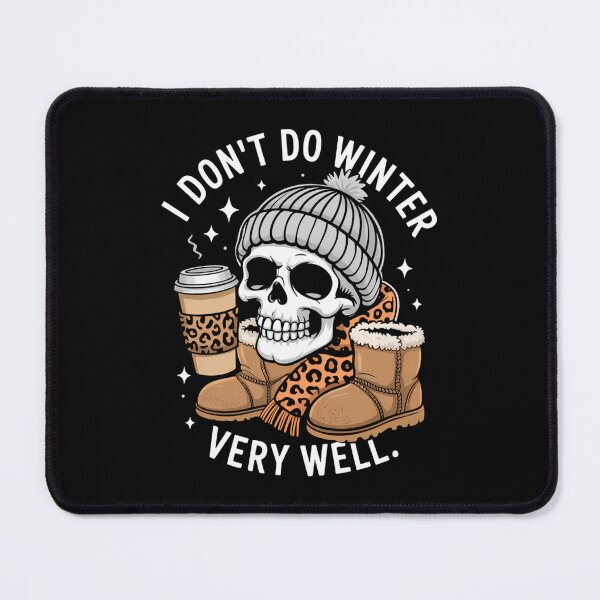 Item preview, Winter Christmas Skeleton Drink Coffee designed and sold by georgiaarsnal.