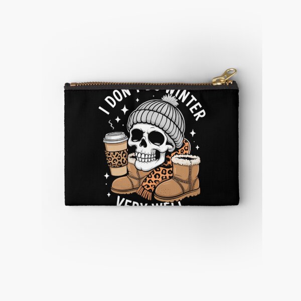 Item preview, Winter Christmas Skeleton Drink Coffee designed and sold by georgiaarsnal.