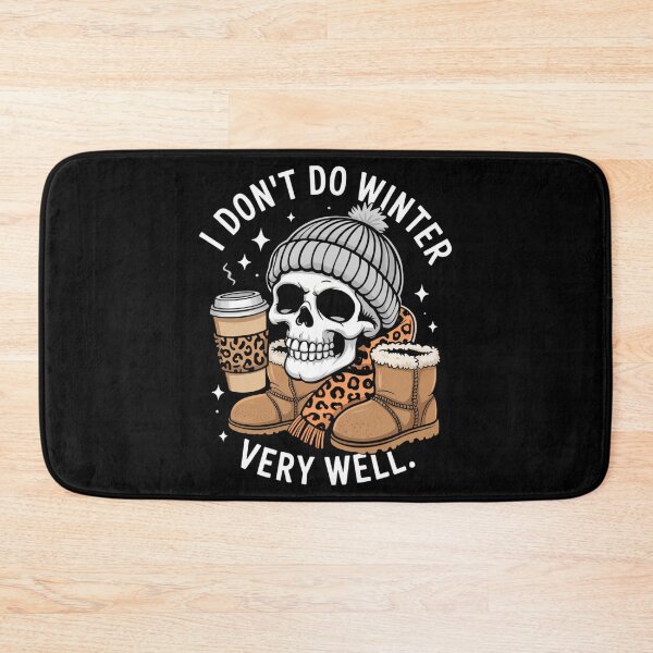 Item preview, Winter Christmas Skeleton Drink Coffee designed and sold by georgiaarsnal.