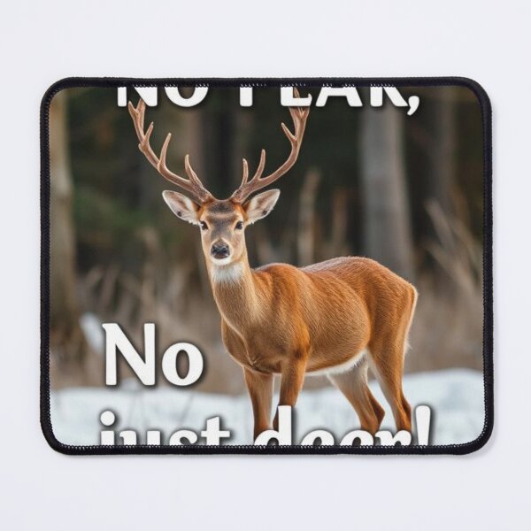 Item preview, No fear, just deer designed and sold by SSMC DREAM DESIGN.