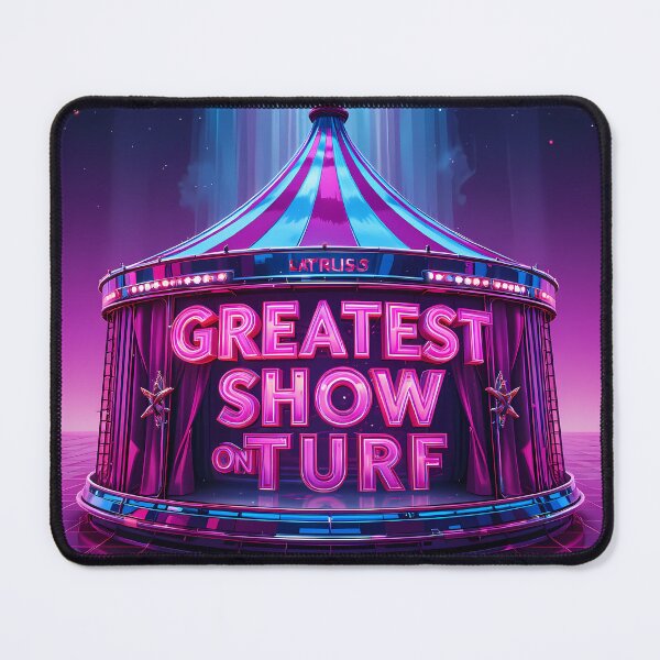 Item preview, Turf Show Diverse Artistic Expressions Cosmic Wars Fantasy designed and sold by ART ATTACK ZONE.