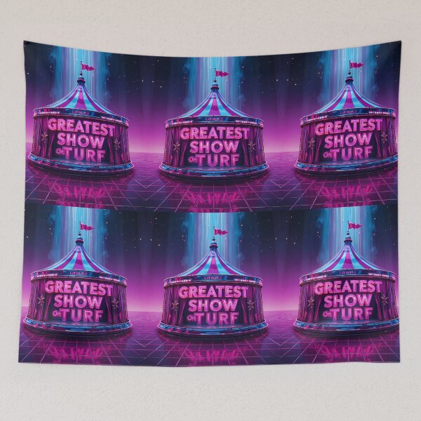 Item preview, Turf Show Diverse Artistic Expressions Cosmic Wars Fantasy designed and sold by ART ATTACK ZONE.
