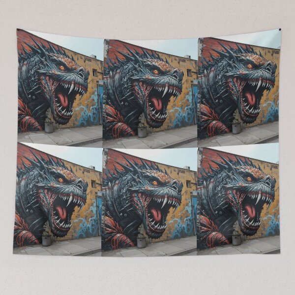 Item preview, Street Art Diverse Artistic Expressions Cosmic Wars Fantasy designed and sold by ART ATTACK ZONE.