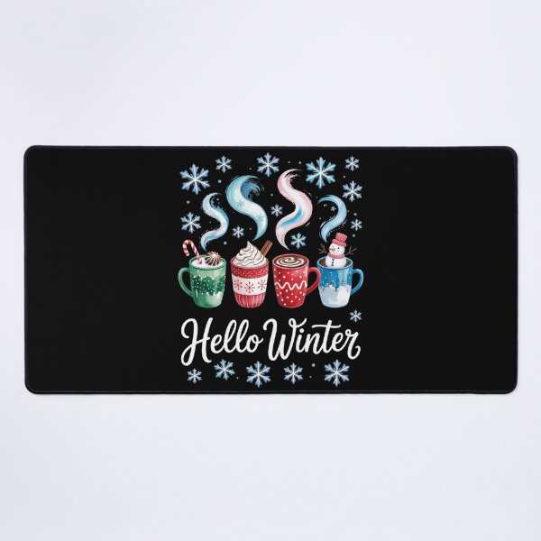 Item preview, Winter Coffee Lovers Snowman Christmas designed and sold by georgiaarsnal.
