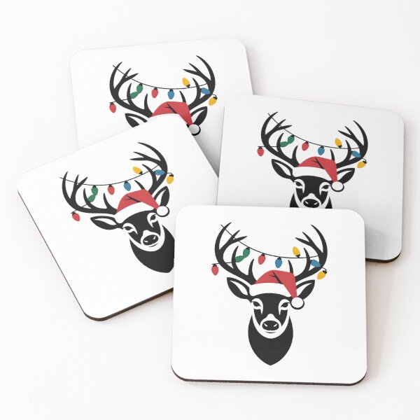 Item preview, Buck Antlers Christmas Hunting Santa Hunter Men designed and sold by clothesy7.