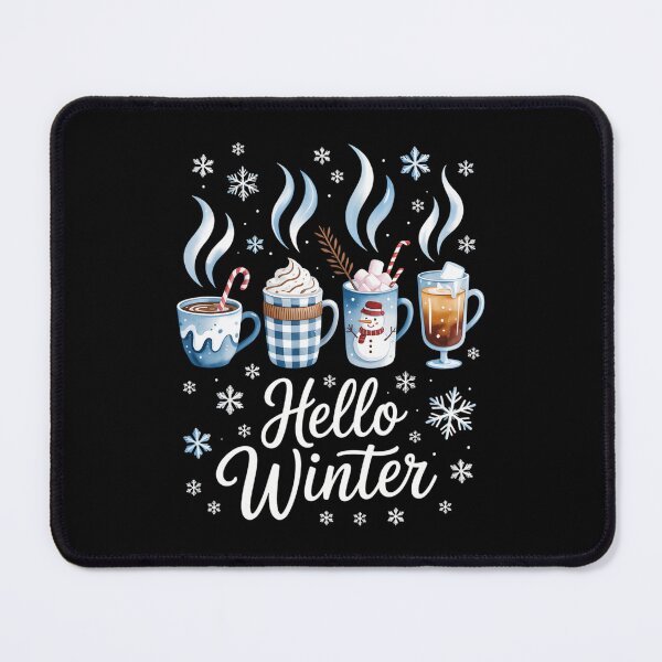 Item preview, Winter Coffee Lovers Snowman Christmas Xmas designed and sold by georgiaarsnal.