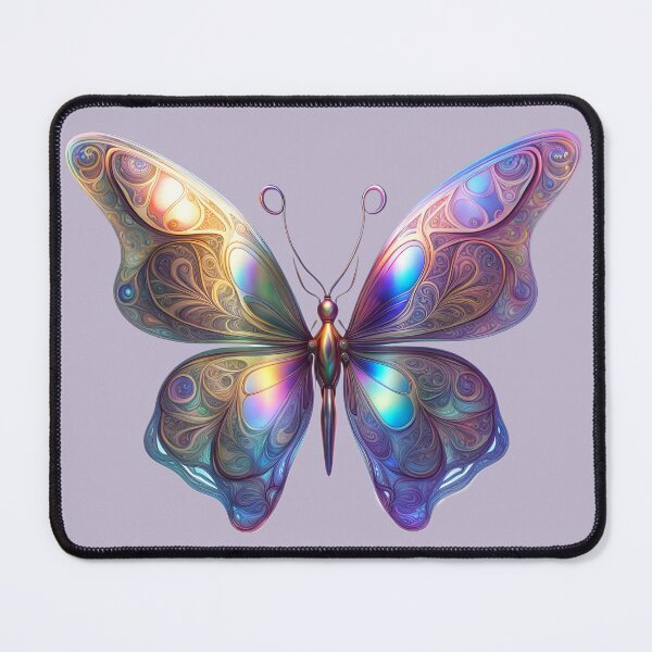 Item preview, Radiant Butterfly with Intricate Patterns designed and sold by Roanemermaid.