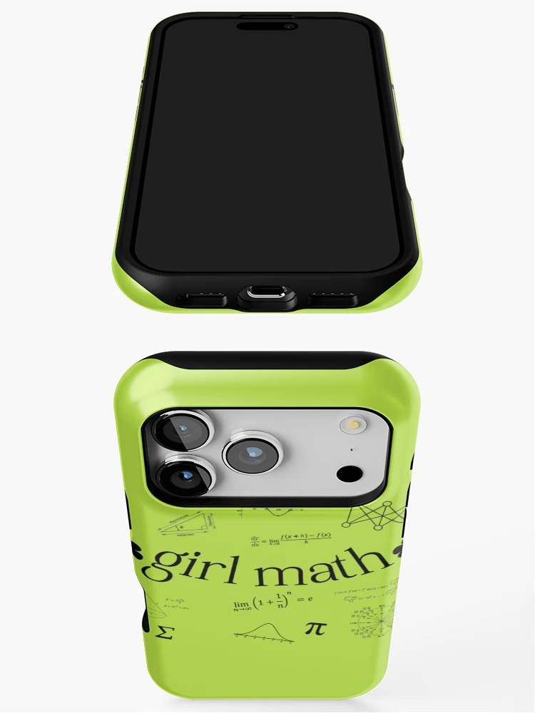 Thumbnail 3 of 4, iPhone Case, Girl-Math designed and sold by SamButler5.
