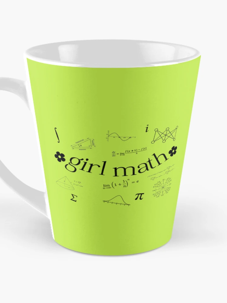Thumbnail 3 of 4, Coffee Mug, Girl-Math designed and sold by SamButler5.