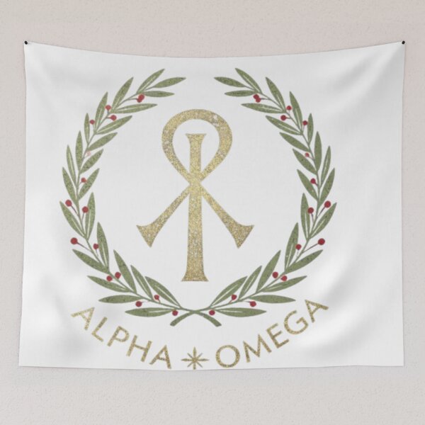 Item preview, ALPHA AND OMEGA designed and sold by Obinne.