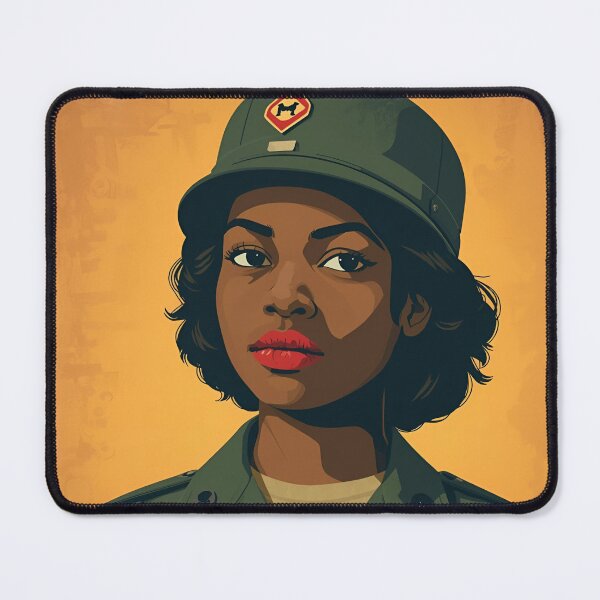 Item preview, Vintage Woman Soldier designed and sold by Vintage City.