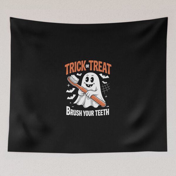 Item preview, Trick Or Treat Brush Your Teeth Dentist Halloween Costume  designed and sold by Belkisallen.
