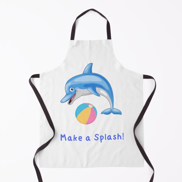 Item preview, Make a Splash – Cute Dolphin with Ball designed and sold by Mayahoney15.