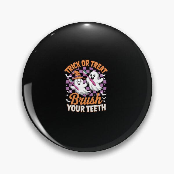 Item preview, Trick Or Treat Brush Your Teeth Halloween Cute Dentist  designed and sold by Belkisallen.