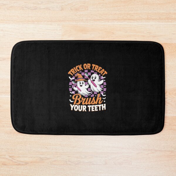 Item preview, Trick Or Treat Brush Your Teeth Halloween Cute Dentist  designed and sold by Belkisallen.