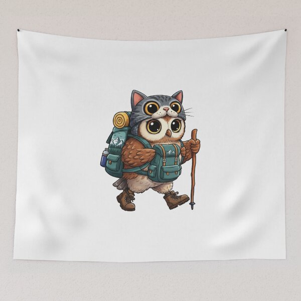 Item preview, Backpacking owla Live Love Camp Retro In A Soda Camping Hiking Outdoor Adventure designed and sold by clarkfraser.