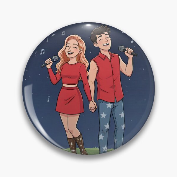Item preview, OT25: Olivia and Crespo singing Akureyri designed and sold by santicreates.