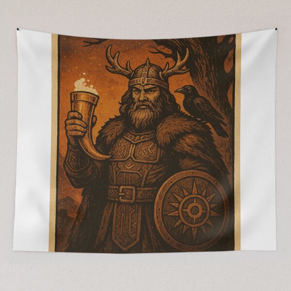 Item preview, Radegast – Warrior of Light and Ale | Slavic Sensei designed and sold by SenseiVibes.