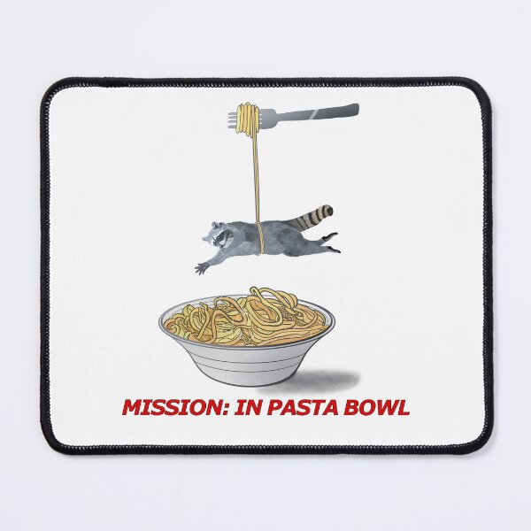 Item preview, Mission: In Pasta Bowl designed and sold by CleverEnoughCo.