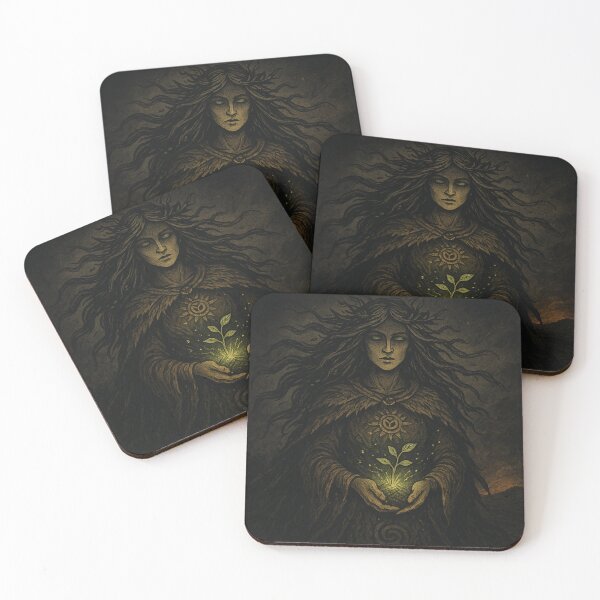 Item preview, Mokosh – Goddess of Earth and Shadow | Slavic Sensei designed and sold by SenseiVibes.
