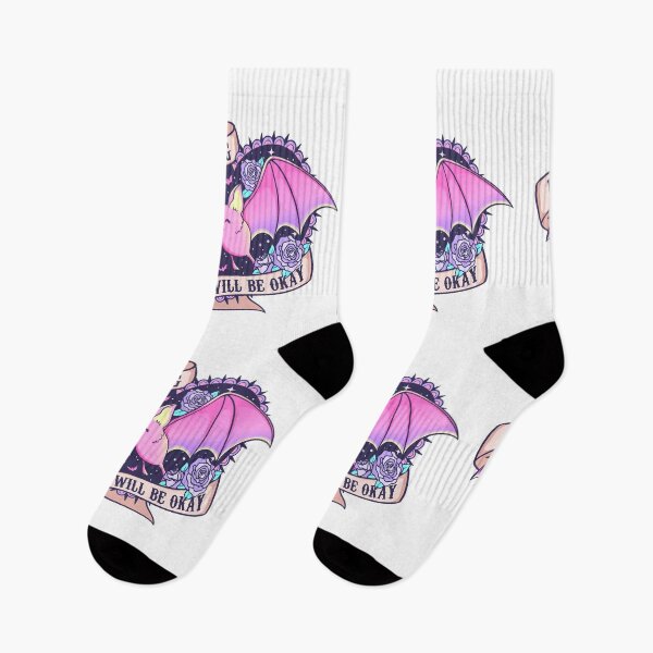 Aperçu de l'œuvre Collection « Spooky Cute » gothique pastel | Esthétique horrifique et mignonne, ambiance sorcière créée et vendue par Krasnovaovaova.