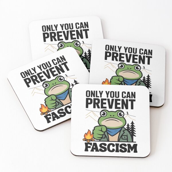 Item preview, Only You Can Prevent Fascism Portland Frog Resist  designed and sold by ZACK ART.