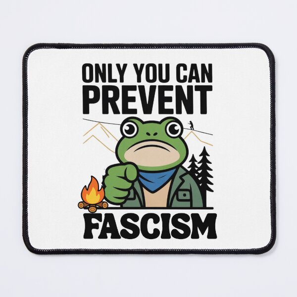 Item preview, Only You Can Prevent Fascism Portland Frog Resist designed and sold by ZACK ART.
