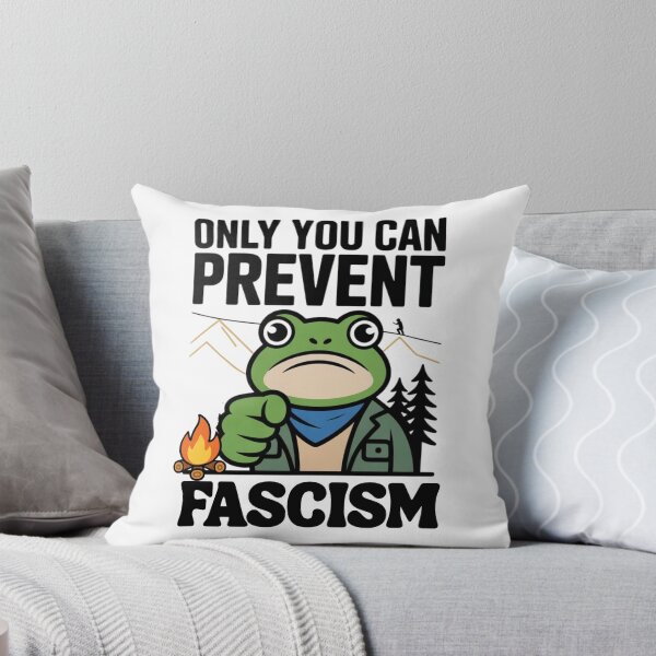 Item preview, Only You Can Prevent Fascism Portland Frog Resist  designed and sold by ZACK ART.
