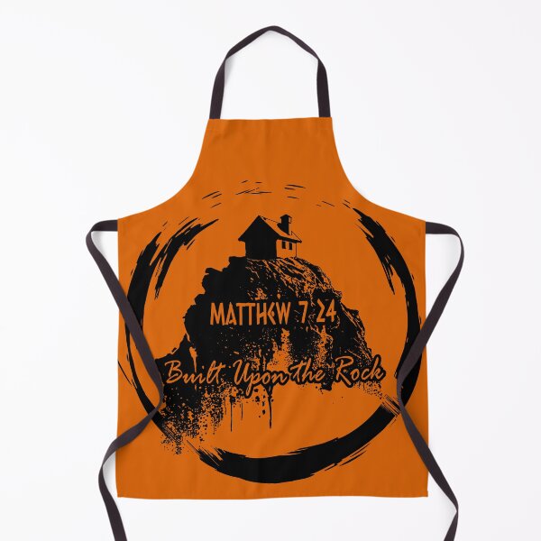 Item preview, Build Upon the Rock — Matthew 7:24 | Christian Mountain House - Eclipse like  Design | black designed and sold by ZechJohnRB.