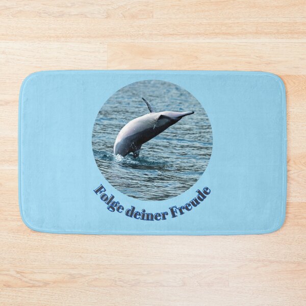 Item preview, Pure joie de vivre – jumping dolphin off Mauritius | Freedom & lightness designed and sold by Katja LebenFreude.