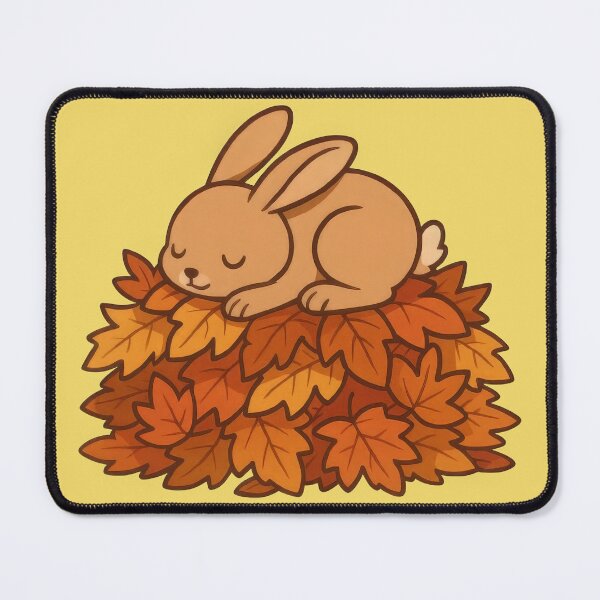 Item preview, A Cozy Autumn Nap in a Leaf Pile designed and sold by IraBum.
