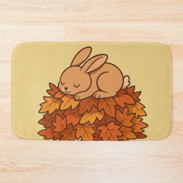 Item preview, A Cozy Autumn Nap in a Leaf Pile designed and sold by IraBum.