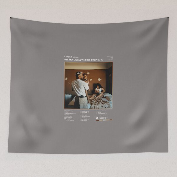 Item preview, KENDRICK-LAMAR---MR.-MORALE--THE-BIG-STEPPERS-TRACKLIST-ALBUM-T-SHIRT designed and sold by AlfredKWilson.