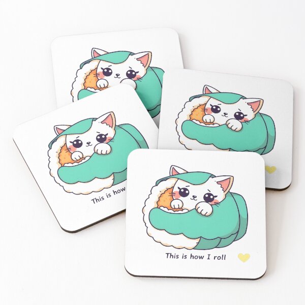 Item preview, Sushi Cat This is how I roll designed and sold by Uglyandcute.