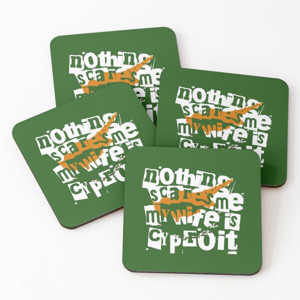 Item preview, Nothing Scares Me My Wife Is Cypriot Funny Design designed and sold by chrisrivait.