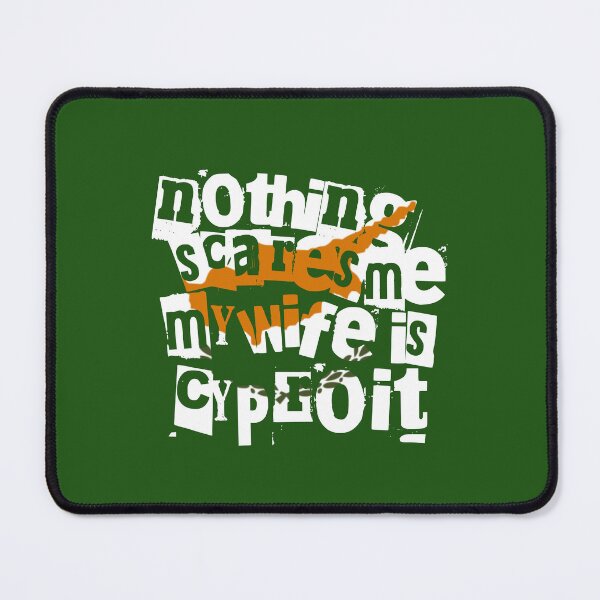 Item preview, Nothing Scares Me My Wife Is Cypriot Funny Design designed and sold by chrisrivait.