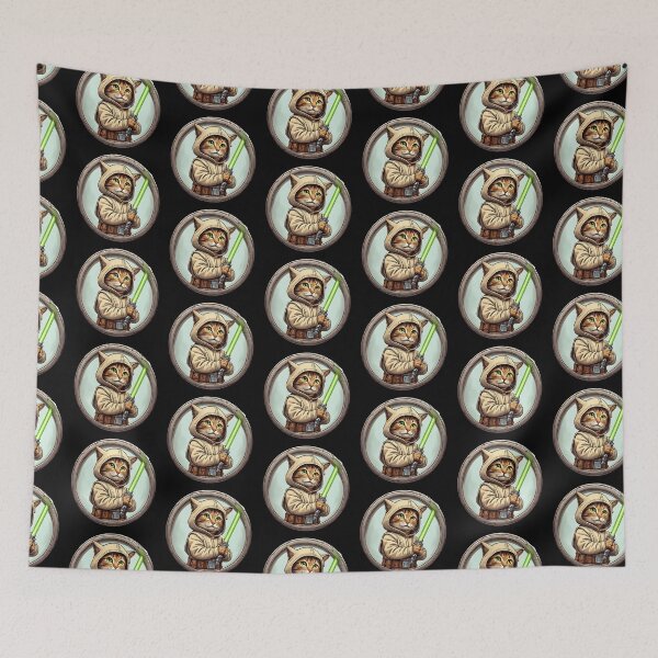 Item preview, Jedi Cat #2 designed and sold by Sam-Tada.