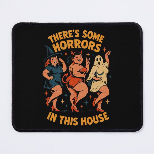 Item preview, There’s Some Horrors in This House Funny Halloween Design designed and sold by Victor Shadehorn.