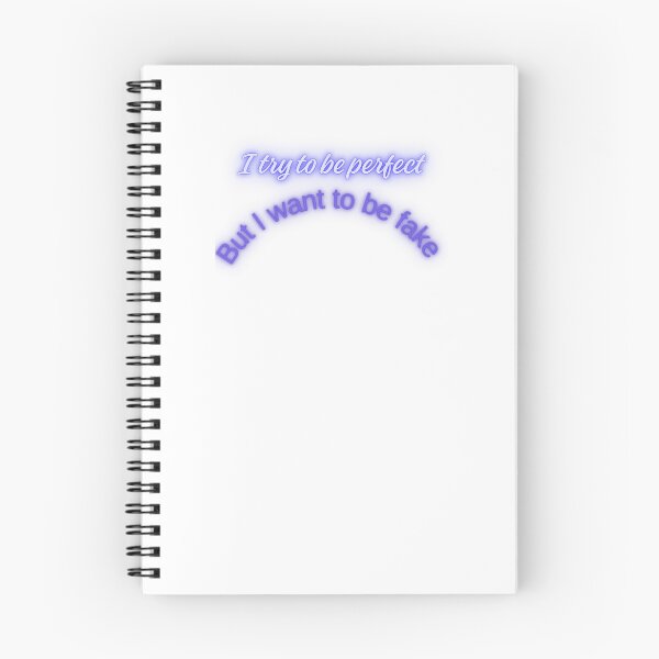 Item preview, I try to be perfect but I want to be fake designed and sold by InkPopArt.