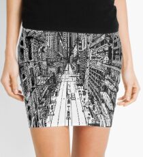 Cityscape Mini Skirt