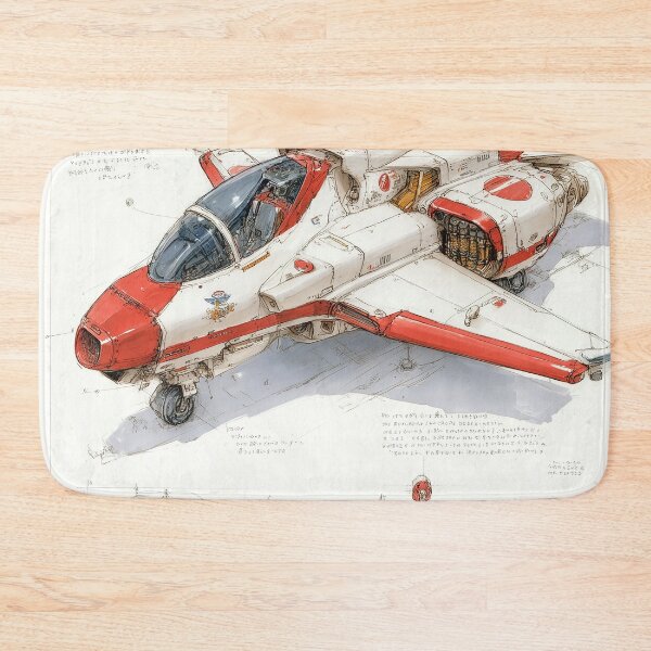 Item preview, Futuristic Fighter Sketch designed and sold by Venon28.