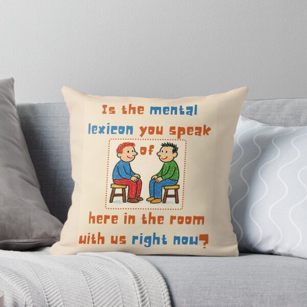 Item preview, Mental Lexicon Linguistics Meme designed and sold by Nerd Romance Café.