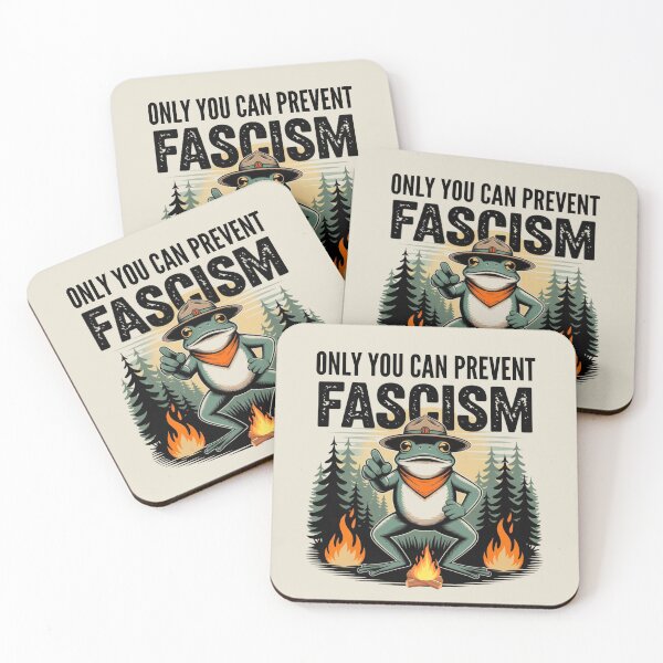 Item preview,  Only You Can Prevent Fascism Portland Frog Resist  designed and sold by ZACK ART.