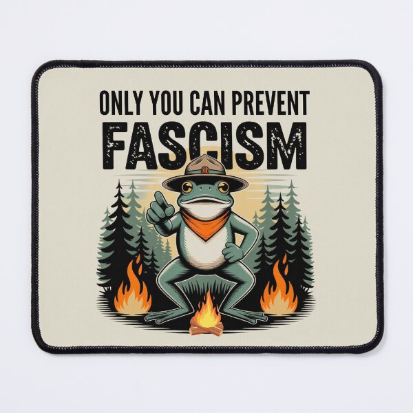 Item preview, Only You Can Prevent Fascism Portland Frog Resist designed and sold by ZACK ART.