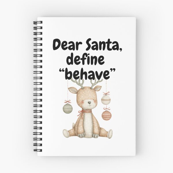 Item preview, Dear Santa, Define Behave designed and sold by Tees4Tots.