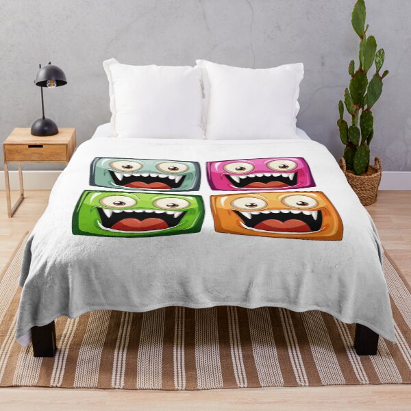 Item preview, fanged monsters designed and sold by GraphicStyleX.