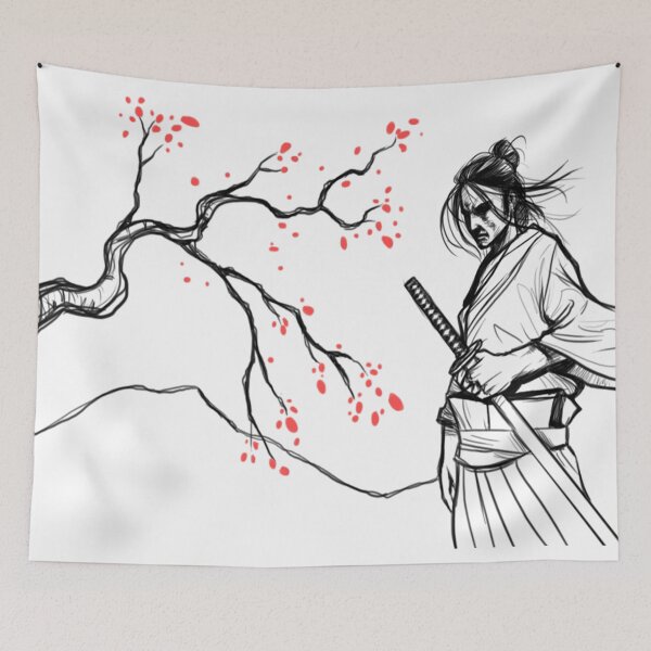 Item preview, Lonely samurai designed and sold by Diegosantosart.